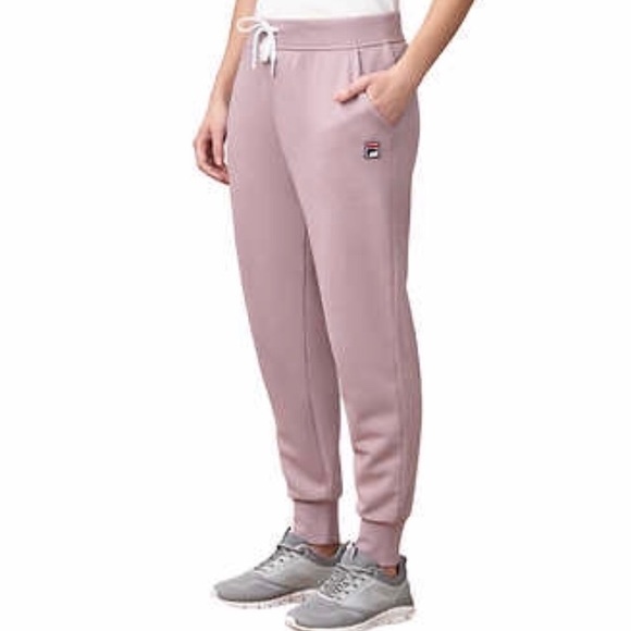 Fila Ladies French Terry Crew Neck& Joggers - Picture 4 of 6